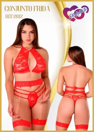 Lenceria Femenina Conjunto Frida